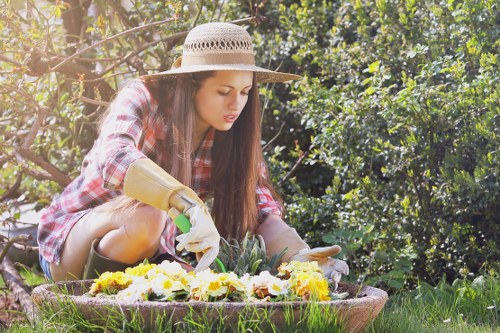 Professional landscaping in Deptford enhancing a residential outdoor space